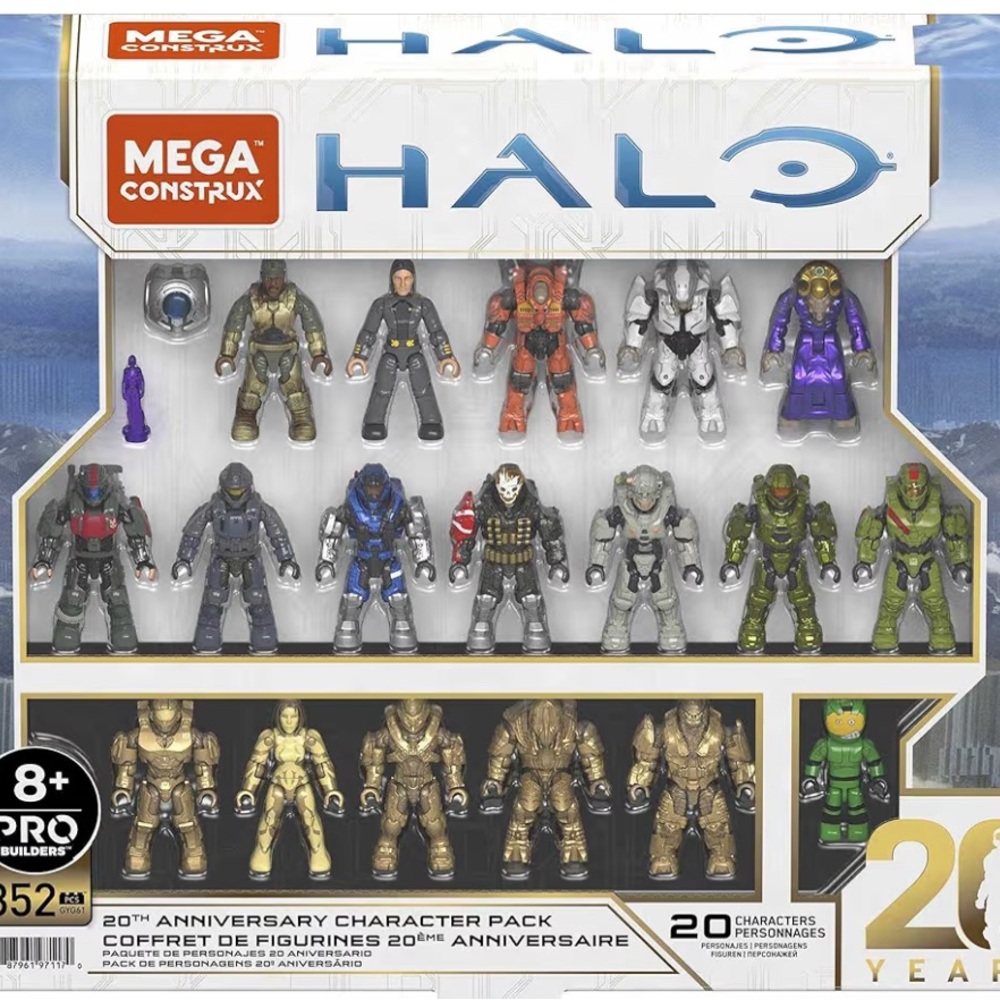 Mega Construx Halo 20th Anniversary Character Pack
